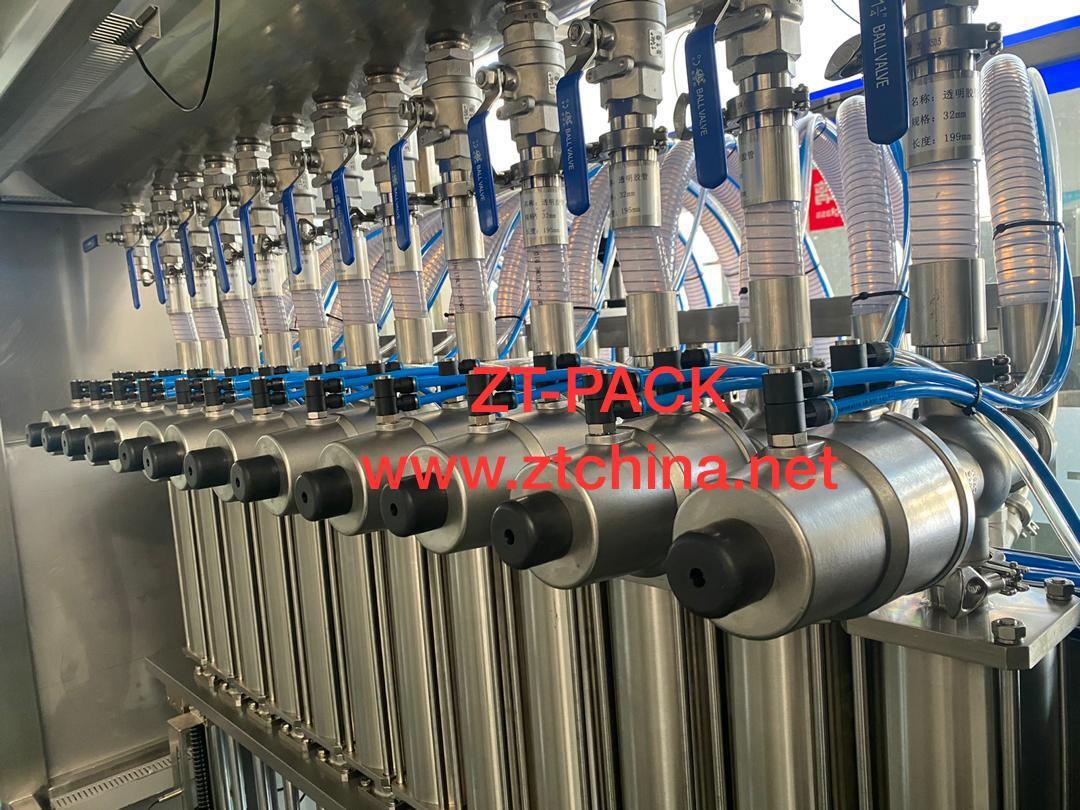 Máquina de llenado de crema de loción completamente automática