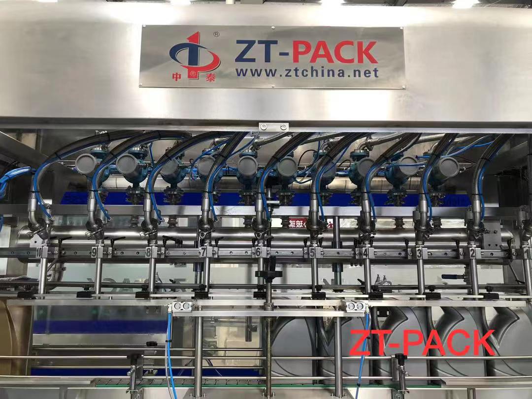 Máquina de llenado de galones de tambor de medidor de flujo 5L-30L
