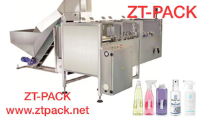 Posicionador de botellas horizontal lineal automático
